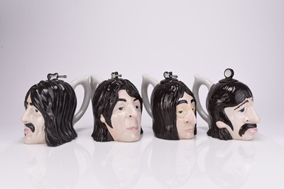 Lot 138 - A set of four Lorna Bailey Beatles teapots