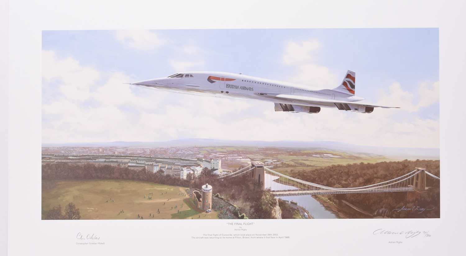 Lot 11 - Eight unframed limited edition Adrian Rigby prints