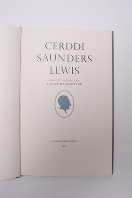 Lot 3 - GWASG GREGYNOG. Emynau Williams Pantycelyn. Folio 1991. No 167/350. With two others (3)