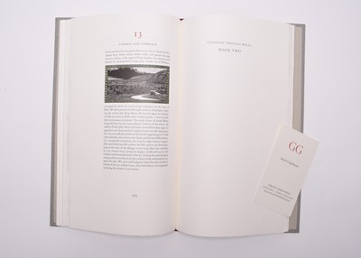 Lot 7 - GWASG GREGYNOG. Giraldus Cambrensis Itinerary Through Wales. Folio 1989. No 145/300.