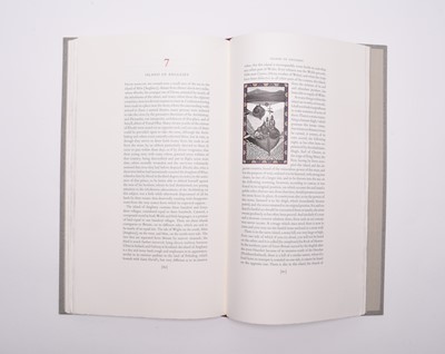 Lot 7 - GWASG GREGYNOG. Giraldus Cambrensis Itinerary Through Wales. Folio 1989. No 145/300.