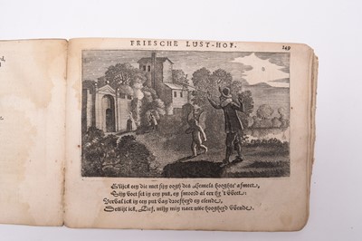 Lot 29 - DUTCH SONG BOOK. Oblong 8vo, Amsterdam, dated 1621 at end of prelims. With music and two others (3)