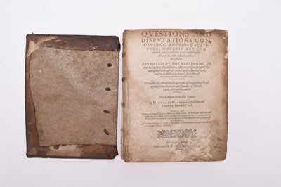 Lot 29 - DUTCH SONG BOOK. Oblong 8vo, Amsterdam, dated 1621 at end of prelims. With music and two others (3)