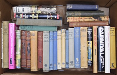 Lot 41 - CIRCUS, Books including puppets and puppetry (3 boxes)