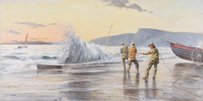Lot 627 - John L Chapman (b.1946) The Wave