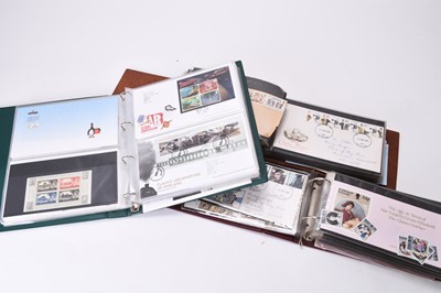 Lot 327 - Collection of GB First Day Covers in 9 albums spanning the period 1970-2018.