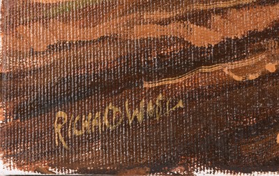 Lot 67 - Richard Wood (b.1950) Two Rural Winter Landscapes