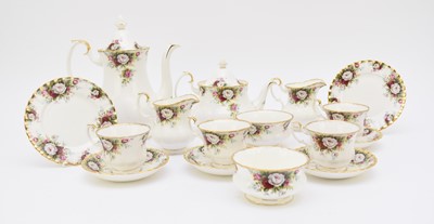 Lot 143 - Royal Albert 'Celebration' tea/coffee service