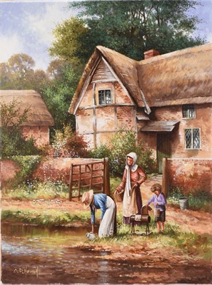 Lot 290 - Chris Howells (1947-2013) Two Oil Paintings