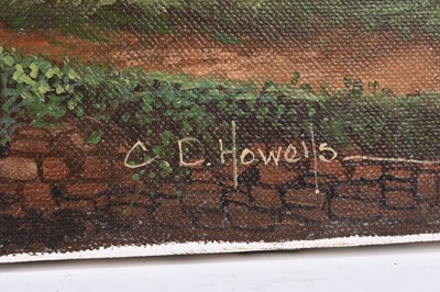 Lot 379 - Chris Howells (1947-2013) A New Horse and Landscape with Coastal View