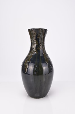Lot 495 - Elton Ware (Clevedon Sunflower Pottery) vase and jug, circa 1890-1900