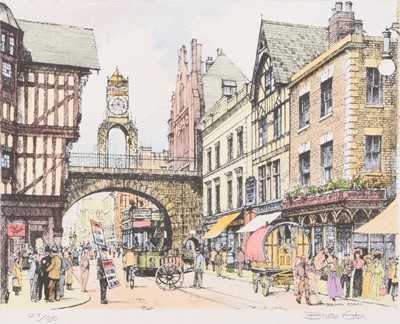 Lot 197 - Brian Eden (20th Century) A Collection of Countryside Watercolours and Prints