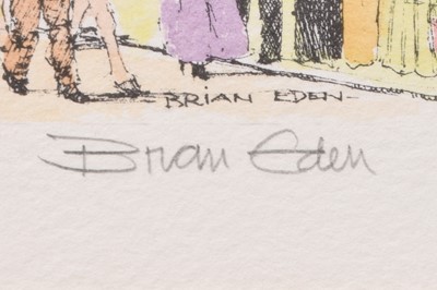 Lot 197 - Brian Eden (20th Century) A Collection of Countryside Watercolours and Prints