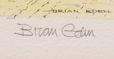 Lot 197 - Brian Eden (20th Century) A Collection of Countryside Watercolours and Prints