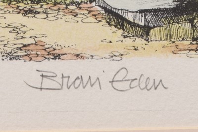 Lot 197 - Brian Eden (20th Century) A Collection of Countryside Watercolours and Prints