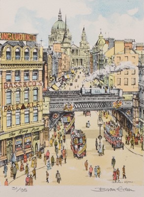 Lot 197 - Brian Eden (20th Century) A Collection of Countryside Watercolours and Prints