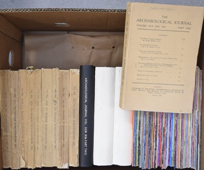 Lot 125 - ARCHAEOLOGIA CAMBRENSIS, broken run 1938-80. 41 issues