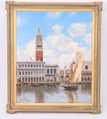 Lot 49 - Adrian Rigby (b.1962) The Splendour of Venice