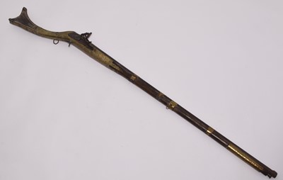 Lot 284 - Flintlock Rasak gun, Balkan or possibly Greek, 19th century