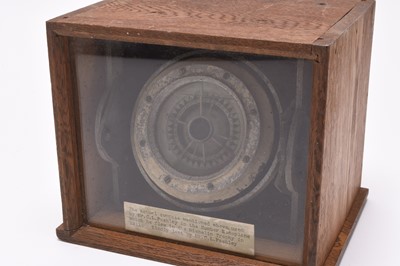 Lot 16 - Aircraft compass as used by C.L. Pashley in his Humber Monoplane flying for the Michelin Trophy 1911