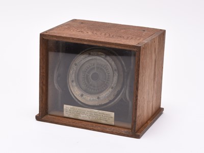 Lot 16 - Aircraft compass as used by C.L. Pashley in his Humber Monoplane flying for the Michelin Trophy 1911