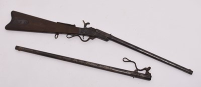 Lot 294 - Rare Maynard Arms Co. 1st Model military carbine