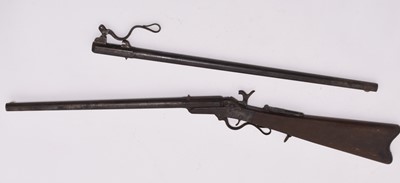Lot 294 - Rare Maynard Arms Co. 1st Model military carbine