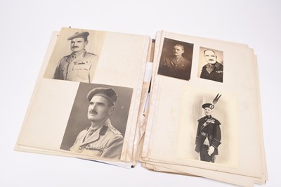 Lot 117 - Album relating to Major-General Neil McMicking C.B,. C.B.E., D.S.O., M.C