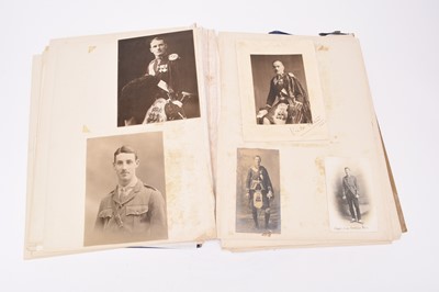 Lot 117 - Album relating to Major-General Neil McMicking C.B,. C.B.E., D.S.O., M.C