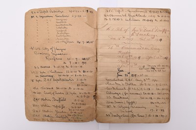 Lot 19 - RAF logbook group including post-war Test Flights
