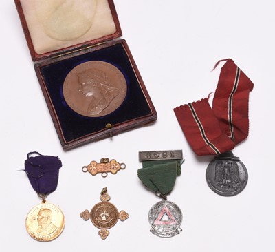 Lot 129 - Medals including WW2 German Eastern Medal, Jubilee Medal, St. John's etc