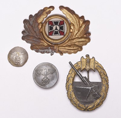 Lot 192 - German Third Reich Coastal Artillery badge