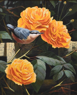 Lot 57 - Adrian Rigby (b.1962) Nuthatch