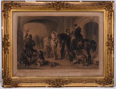 Lot 283 - After Sir Edwin Henry Landseer RA (1803-1873) Return from Hawking