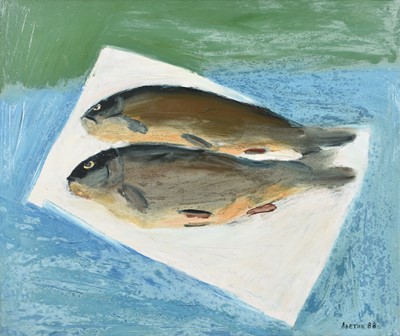 Lot 39 - Russian School (20th Century) Study of Fish