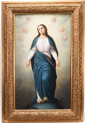 Lot 115 - Continental School (19th Century) The Immaculate Conception