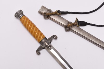 Lot 185 - A post-war copy of a German  Third Reich Army Officer's dagger