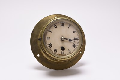 Lot 21 - Naval bulkhead timepiece by Elliot Ltd, dated 1941