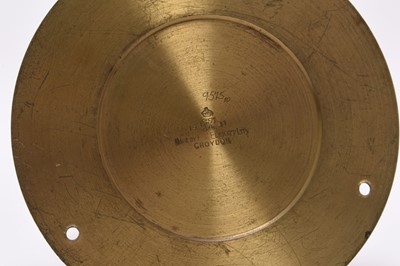 Lot 21 - Naval bulkhead timepiece by Elliot Ltd, dated 1941