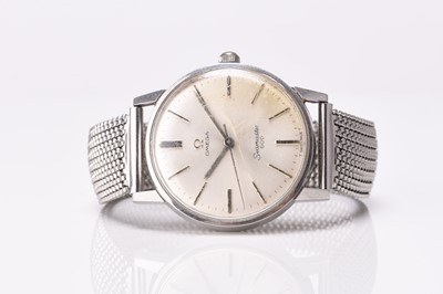 Lot 331 - Omega: A gentleman's stainless steel Seamaster 600 wristwatch