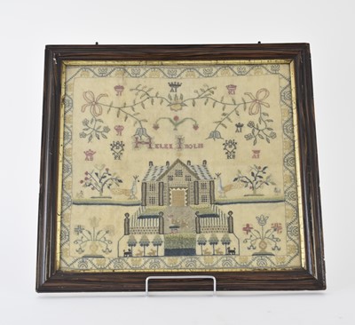 Lot 510 - A George III needlework sampler, circa 1810