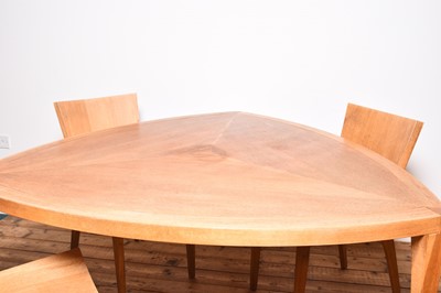 Lot 216 - Danilo Silvestrin for Gunther Lambert, a Milano range dining table and four chairs