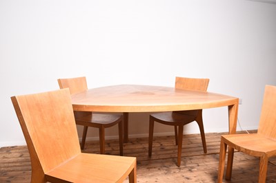 Lot 216 - Danilo Silvestrin for Gunther Lambert, a Milano range dining table and four chairs