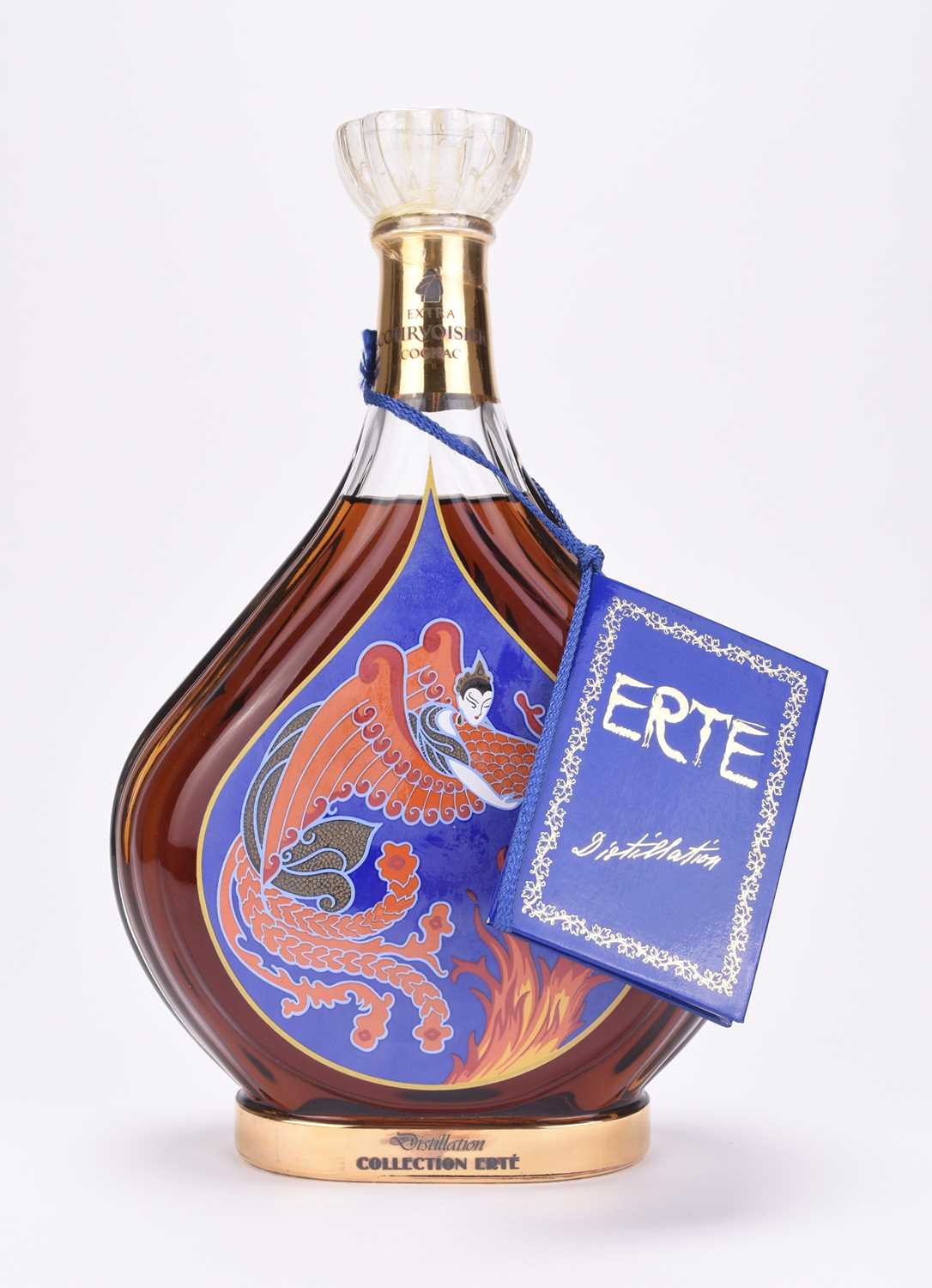 Lot 376 - Courvoisier Cognac, Erté collection, No.3 distillation design