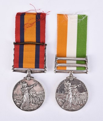 Lot 141 - Two single Boer War campaign medals, Army Service Corps
