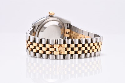 Lot 71 - Rolex: A gentleman's bi-colour Oyster Datejust bracelet watch