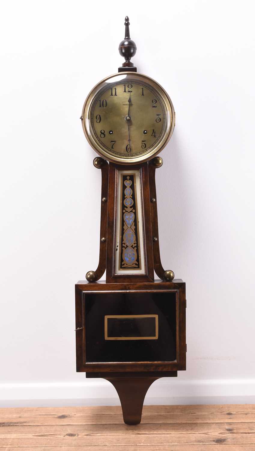 Lot 380 - An American Ingram company banjo wall clock
