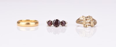 Lot 177 - Three rings