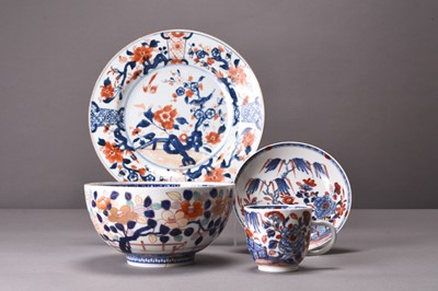 Lot 58 - An assembled group of Chinese Imari porcelain, 18th century