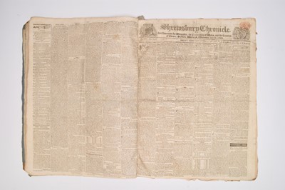 Lot 82 - The Shrewsbury Chronicle 1782 & 1815